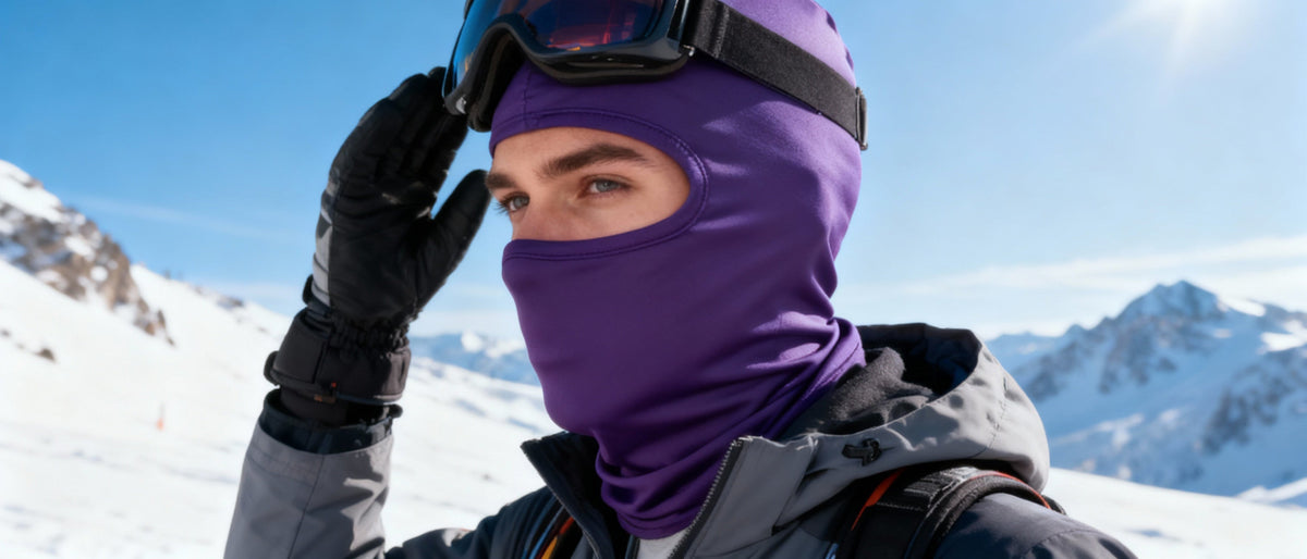 Cagoule Violette