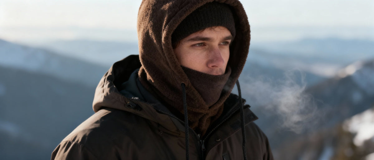 Cagoule Marron