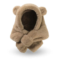 Bonnet Cagoule Bébé Marron