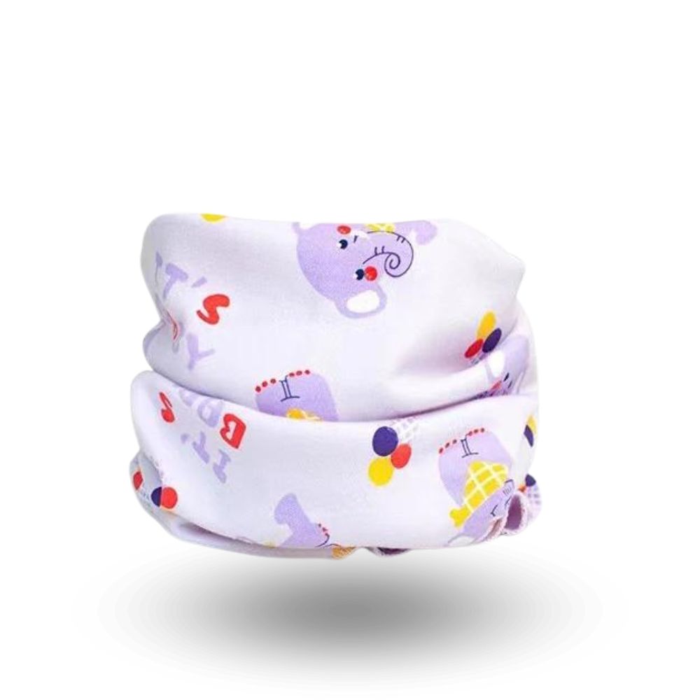 Cache Cou Bébé Fille Elephant