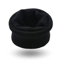 Cache-Cou Laine Homme Noir