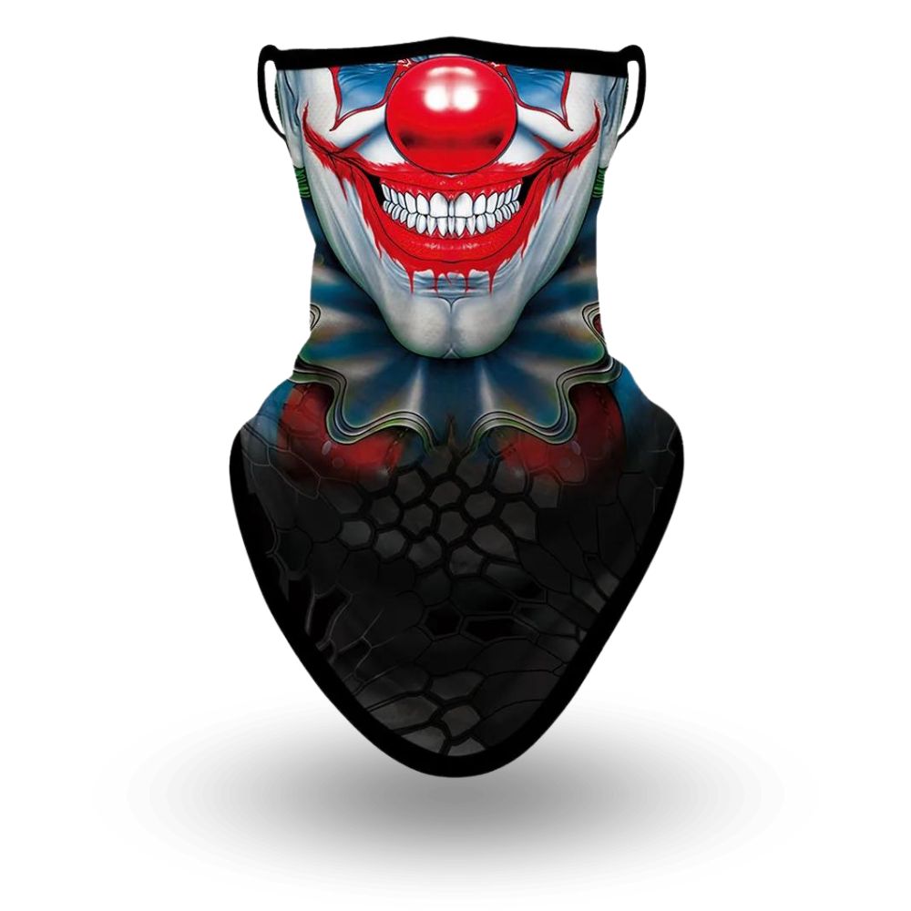 Cache Cou Moto Clown Clown Bad