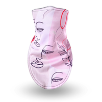 Cache Cou Stylé Ski Femme Pink Lady