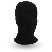 Cagoule 2 Trous Noire Noir