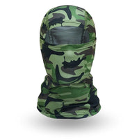 Cagoule Camouflage Militaire Camo Vert