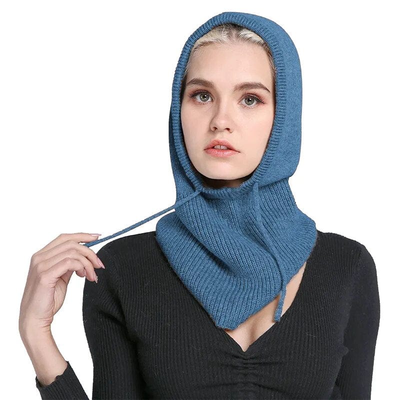 Cagoule Femme Mode Bleu Clair