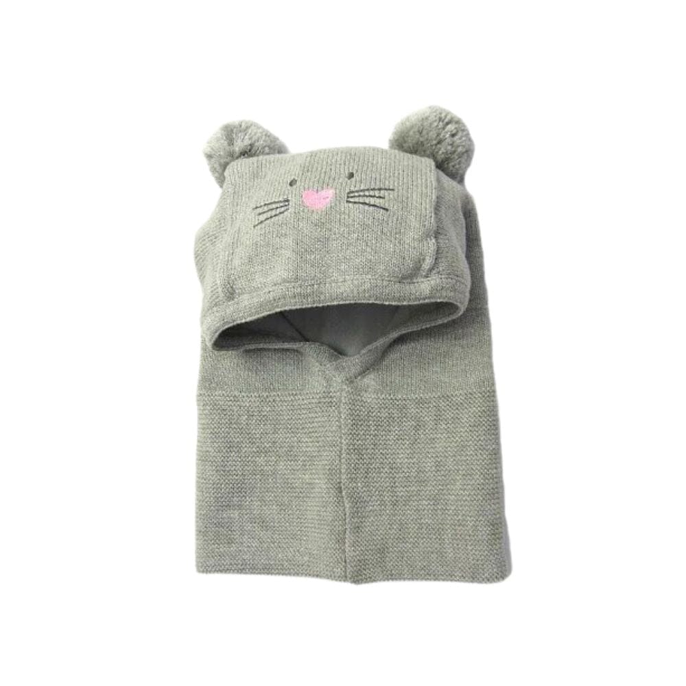 Cagoule Hiver Bébé Kaki / S 1-2 Ans