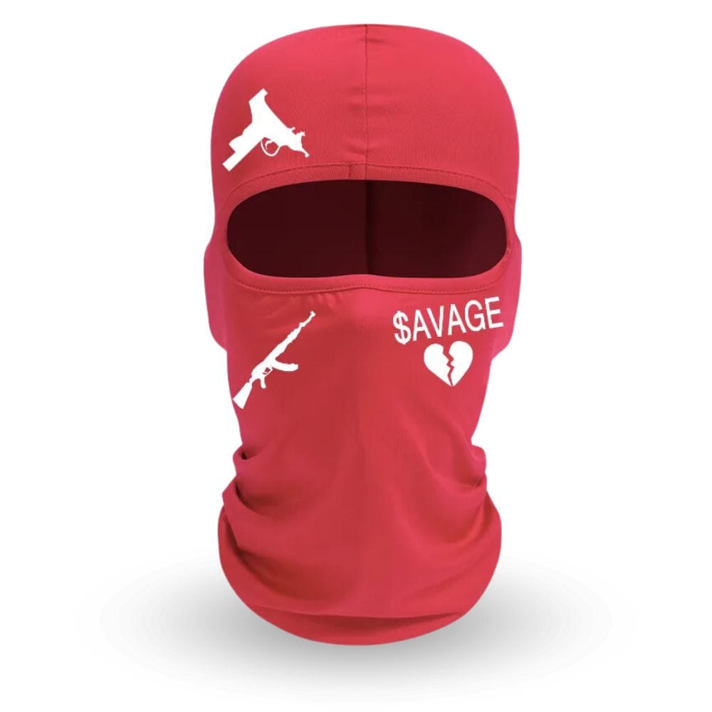 Cagoule Rap Rouge