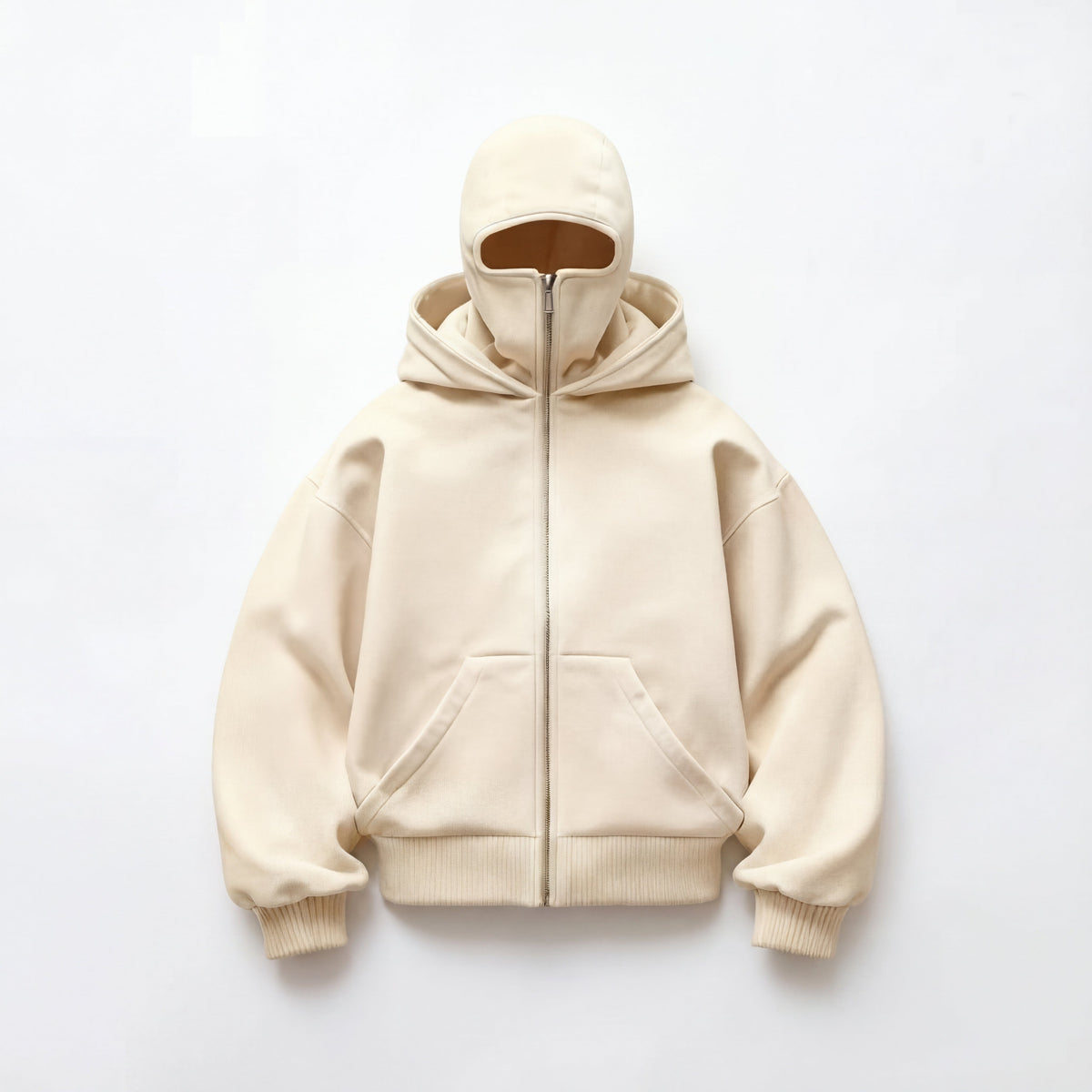 Sweat Cagoule Beige Beige / S